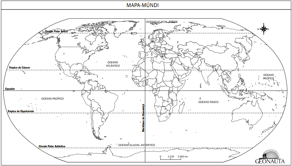 Mapa-Múndi: Mapa do Mundo e os Mapas dos Continentes  Mapa político  mundial, Imagem mapa mundi, Mapa mundi